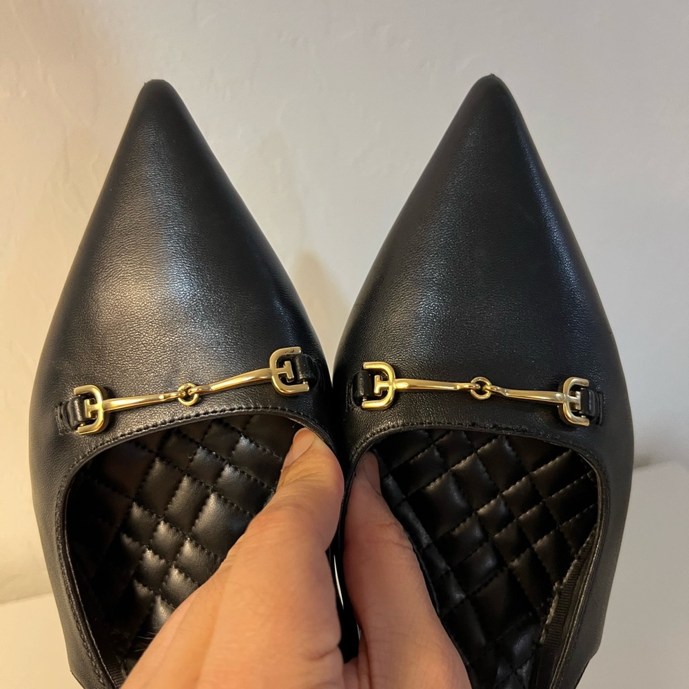 Sam Edelman Farrah Kitten Heel Pointed Toe Slingback Pump Size 10 - Picture 4 of 11